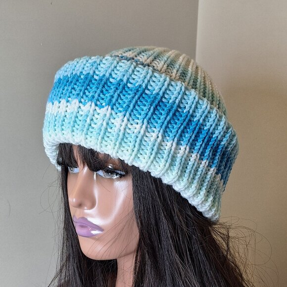 Handmade Multicolor Soft Hat Beanie - Picture 6 of 8